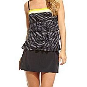 Plus Size 20W 24th & Ocean Ruffle Tankini Top